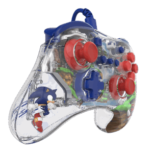 PDP Nintendo Switch REALMz Wired Controller - Sonic Green Hill Zone