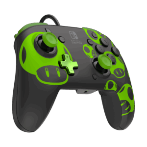 PDP Nintendo Switch Rematch Wired Controller - 1-Up Glow in the Dark
