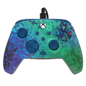 PDP Rematch Advanced Wired Controller - Glitch Green (Xbox X|S, Xbox One, PC)
