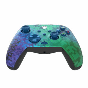 PDP Rematch Advanced Wired Controller - Glitch Green (Xbox X|S, Xbox One, PC)