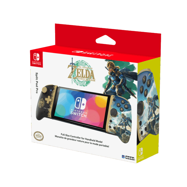 Nintendo Switch HORI Split Pad Pro Controller - Zelda: Tears of the Kingdom