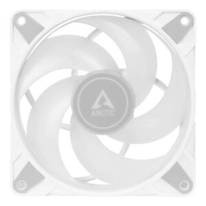 Arctic P12 120mm Pressure Optimised PWM PST ARGB Case Fan - White