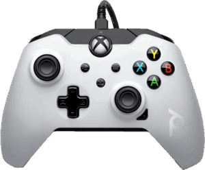PDP Wired Controller - Artic White (Xbox X|S, Xbox One, PC)