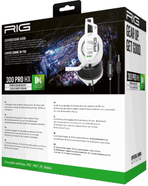 Nacon RIG 300 PRO HX Gaming Headset - White