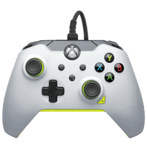 PDP Wired Controller - Electric White (Xbox X|S, Xbox One, PC)