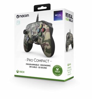 Nacon PRO Compact Controller Camo Green