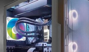 Arctic P12 120mm Pressure Optimised PWM PST ARGB Case Fan - White