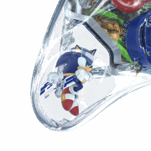 PDP Nintendo Switch REALMz Wired Controller - Sonic Green Hill Zone