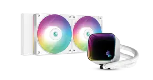 DeepCool LS520 SE 240mm All-In-One Liquid CPU Cooler - White