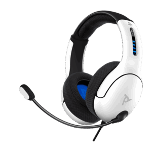 PDP LVL50 Wired Gaming Headset - White (PS4/PS5/PC)
