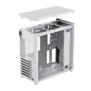 GameMax Meshbox Full White Gaming PC Case