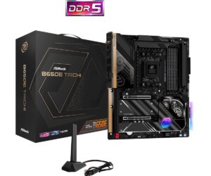 ASRock B650E Taichi – AMD B650 Chipset (Socket AM5) PCIe 5.0 DDR5 E-ATX Motherboard