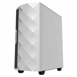 GameMax Diamond ARGB White Gaming PC Case