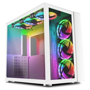 GameMax Infinity 6 Full White Gaming PC Case