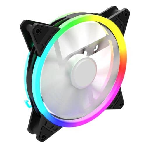 GameMax Velocity 140mm ARGB Dual Ring Case Fan