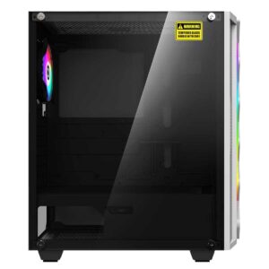 GameMax Diamond ARGB White Gaming PC Case