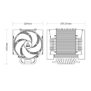 Arctic Freezer 4U-M Single Tower CPU Cooler