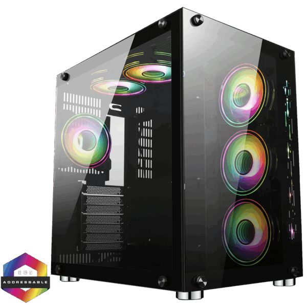 GameMax DS360 ARGB Gaming PC Case