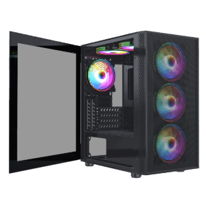 GameMax Icon Mesh ARGB Gaming PC Case