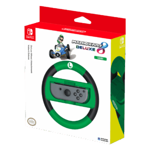 HORI Mario Kart 8 Deluxe Racing Wheel (Luigi) for Nintendo Switch