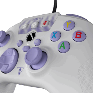 Turtle Beach REACT-R Wired Controller - White & Purple