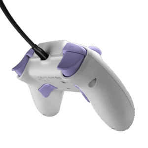Turtle Beach REACT-R Wired Controller - White & Purple