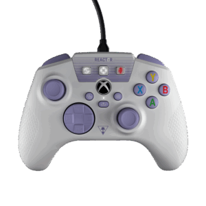 Turtle Beach REACT-R Wired Controller - White & Purple