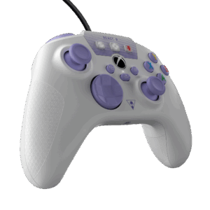 Turtle Beach REACT-R Wired Controller - White & Purple