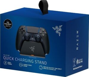 Razer Quick Charging Stand for PS5 DualSense Wireless Controller - Black