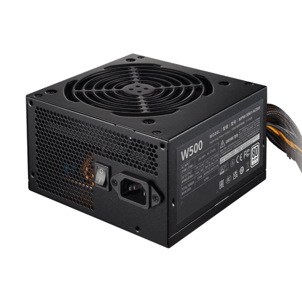 Cooler Master Elite Nex White – 500W 80 PLUS Standard Fully Wired PSU