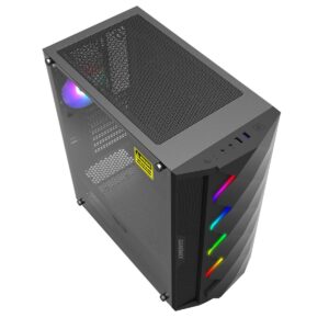 GameMax Diamond ARGB Black Gaming PC Case