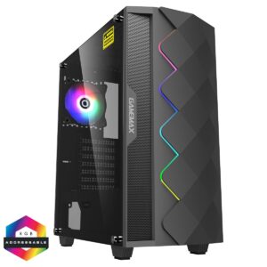 GameMax Diamond ARGB Black Gaming PC Case