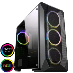 GameMax Kamikaze Pro ARGB Gaming PC Case