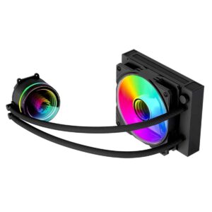 GameMax Iceburg 120mm ARGB All-In-One Liquid CPU Cooler - Black