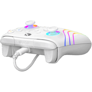PDP AfterGlow Wave Wired Controller - White (Xbox X|S, Xbox One, PC)
