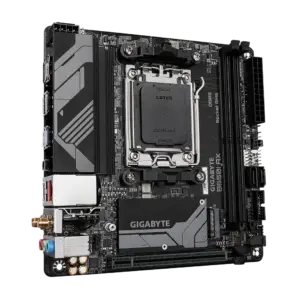 Gigabyte B650I AX – AMD B650 Chipset (Socket AM5) PCIe 4.0 DDR5 Mini-ITX Motherboard