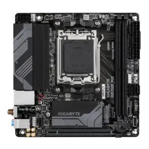 Gigabyte B650I AX – AMD B650 Chipset (Socket AM5) PCIe 4.0 DDR5 Mini-ITX Motherboard