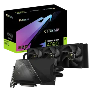 Gigabyte NVIDIA GeForce RTX 4090 AORUS XTREME WATERFORCE 24G GDDR6X Graphics Card