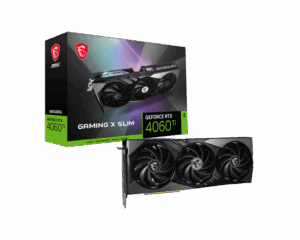 MSI NVIDIA GeForce RTX 4060 Ti Gaming X Slim 8G GDDR6 Graphics Card