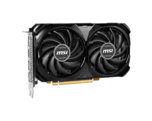 MSI NVIDIA GeForce RTX 4060 VENTUS 2X Black OC 8GB GDDR6 Graphics Card