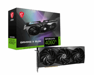 MSI NVIDIA GeForce RTX 4060 Ti Gaming X Slim 16G GDDR6 Graphics Card