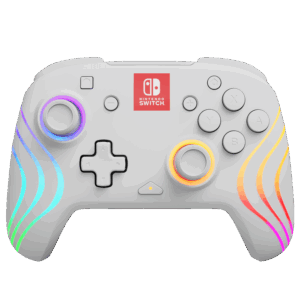 PDP Afterglow Wave Nintendo Switch Wireless Controller Front View