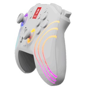 PDP Afterglow Wave Nintendo Switch Wireless Controller Side View