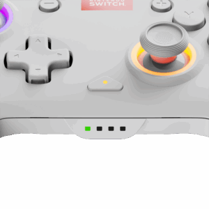 PDP Afterglow Wave Nintendo Switch Wireless Controller Close-Up View
