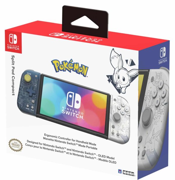 Nintendo Switch HORI Split Pad Compact Controller – Eevee Evolutions Box View