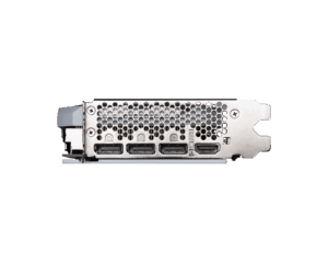 MSI NVIDIA GeForce RTX 4070 VENTUS 2X OC 12G GDDR6X WHITE Graphics Card Ports