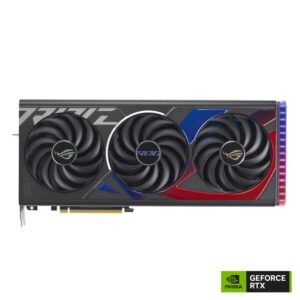ASUS ROG STRIX NVIDIA RTX 4070 SUPER Graphics Card Front View
