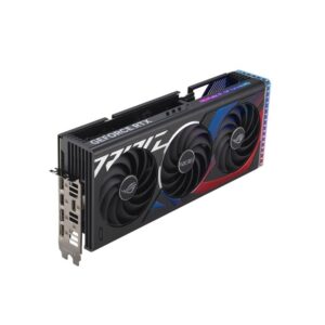ASUS ROG STRIX NVIDIA RTX 4070 SUPER Graphics Card Side Angle