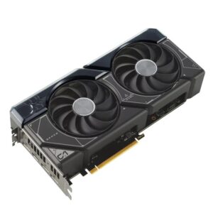 ASUS DUAL NVIDIA RTX 4070 SUPER OC Graphics Card Flat Angle