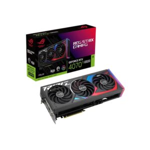 ASUS STRIX NVIDIA RTX 4070 Ti SUPER Graphics Card & Box